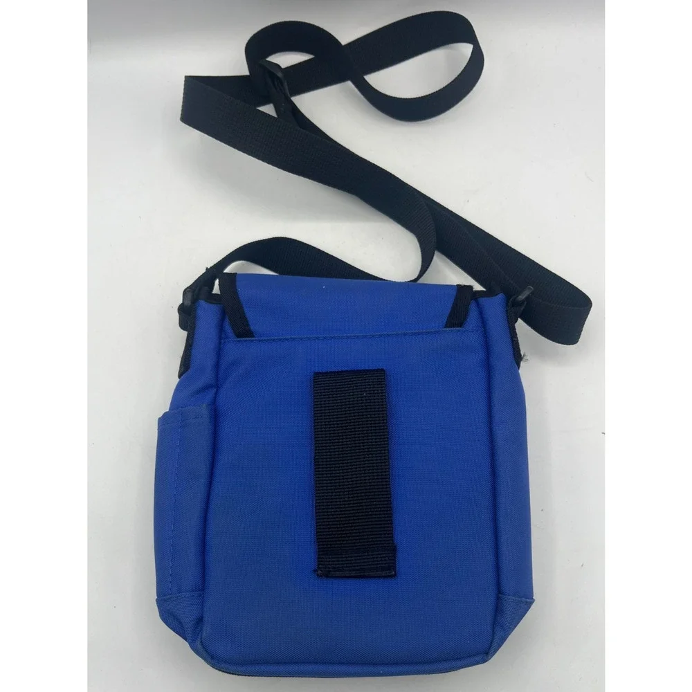 Adidas Blue Black Crossbody Shoulder Messenger Bag Organizer Travel Pouch